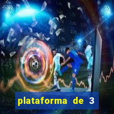 plataforma de 3 reais jogo